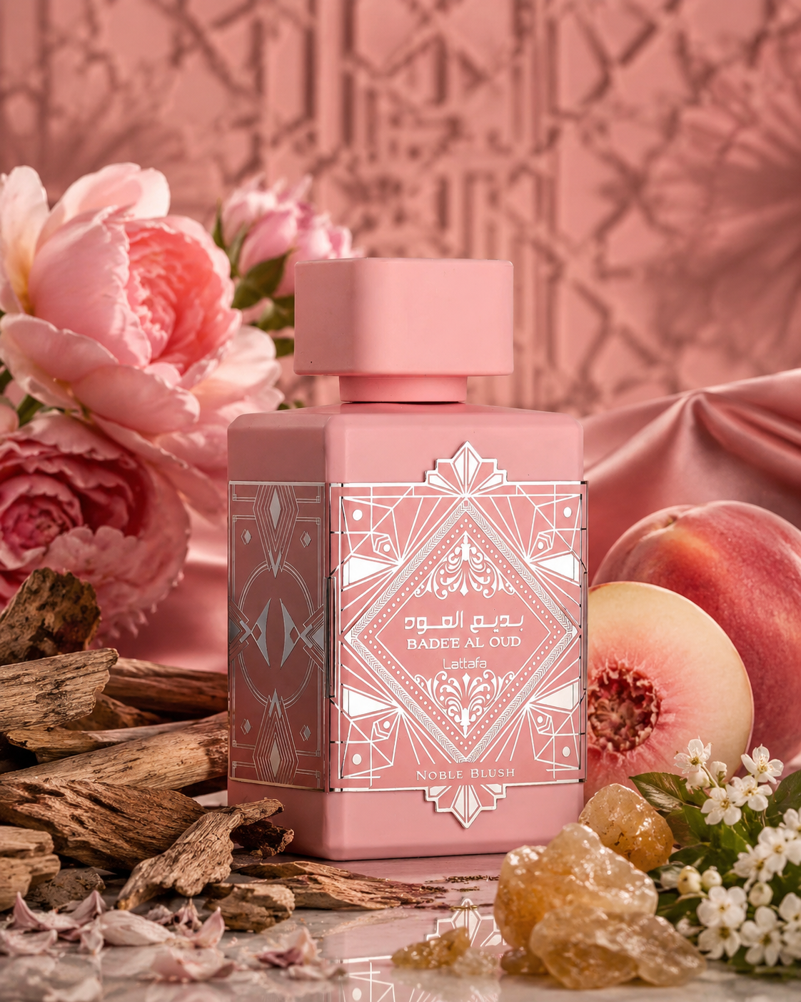 Badee Al Oud Noble Blush 100ml EDP By Lattafa